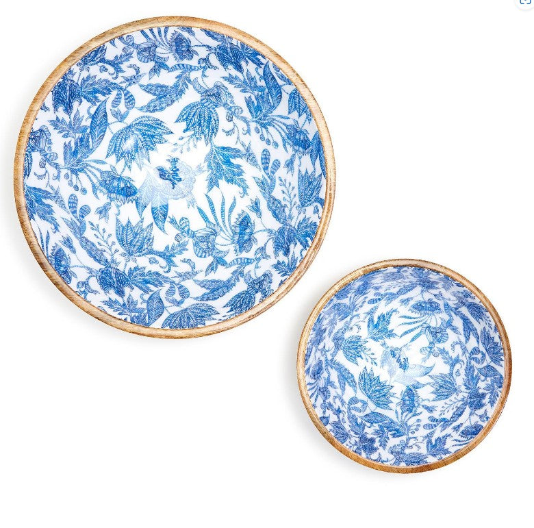 Blue Batik Bowl