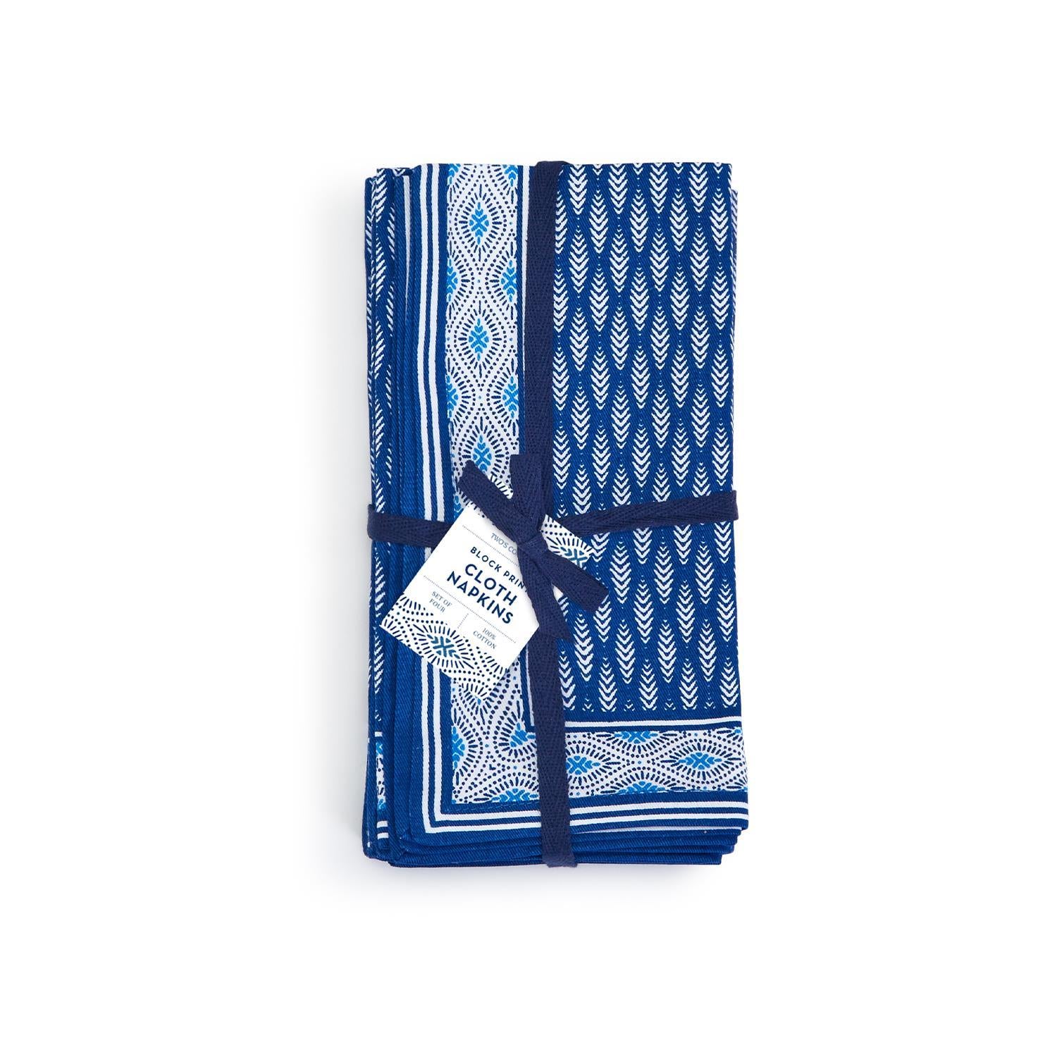 Blue Cloth Napkins