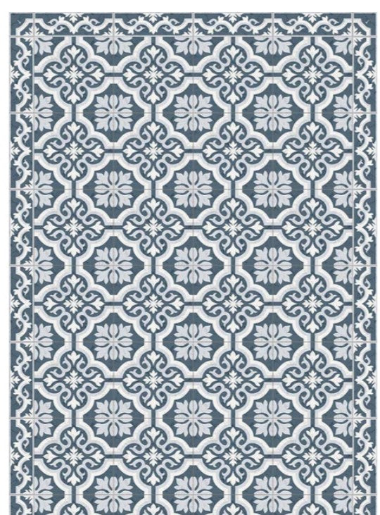 Gracia_A Blue Vinyl Mat