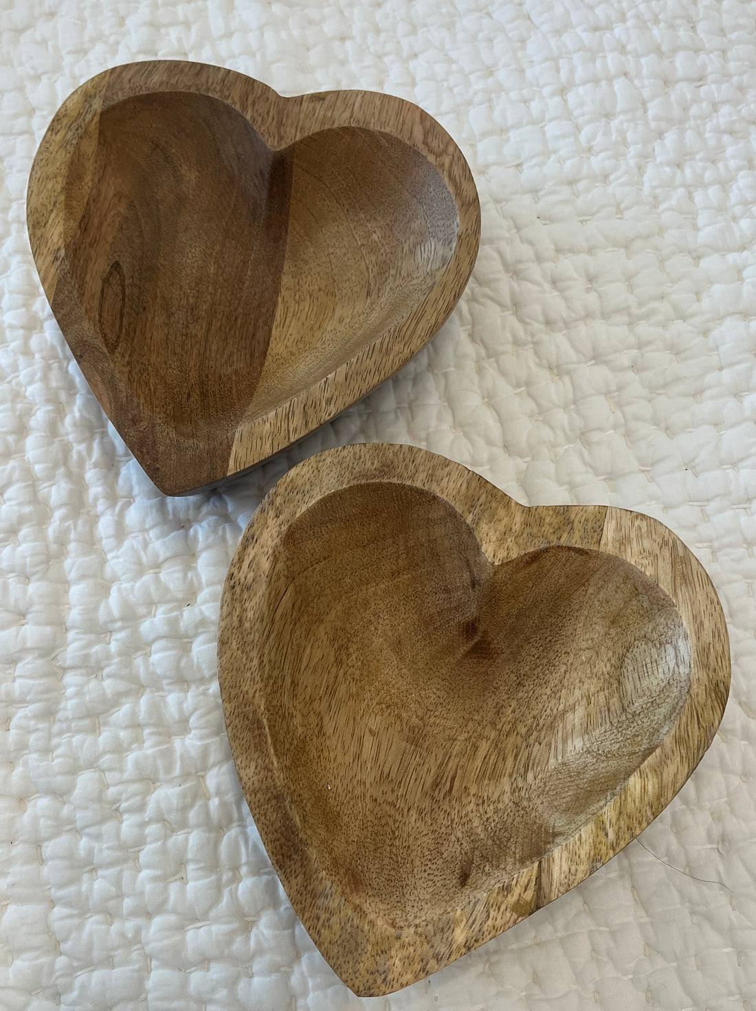 Small Heart Carved Bowl