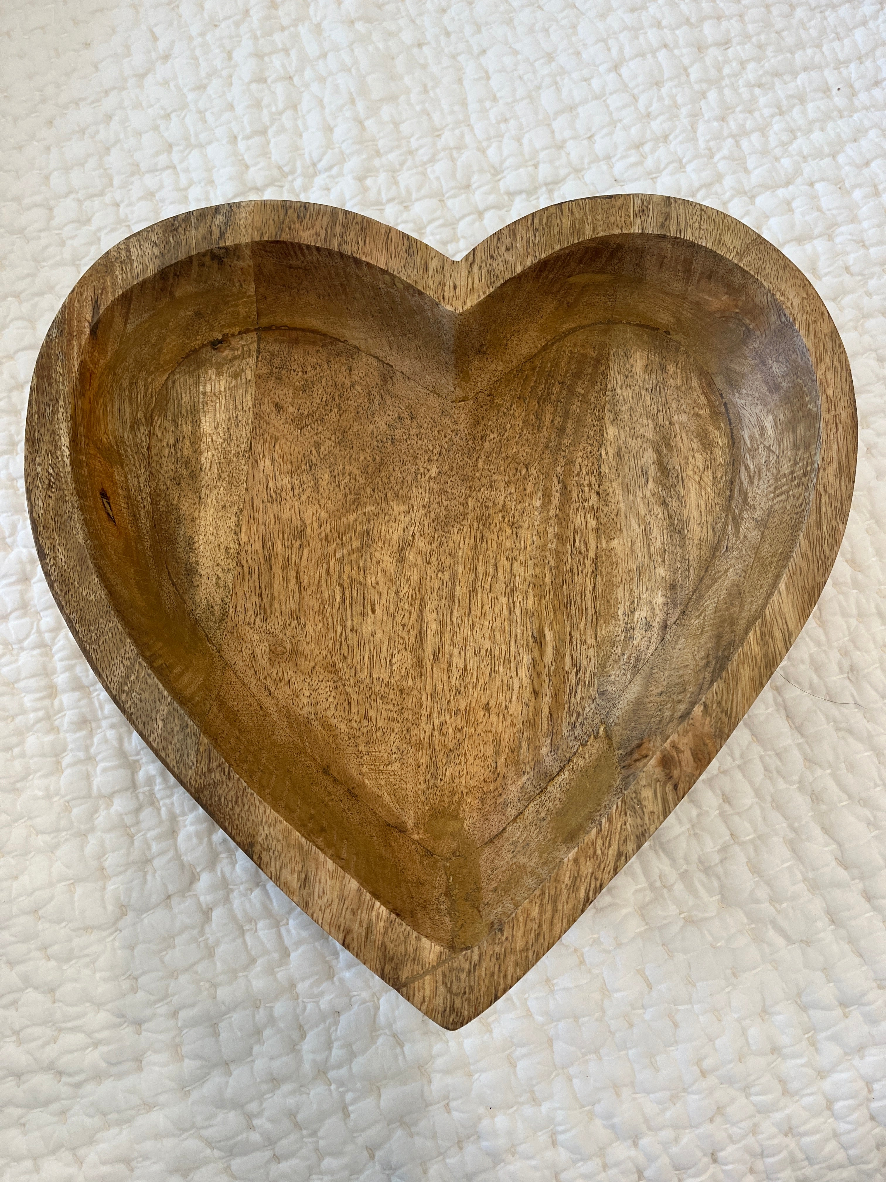 Carved Heart Bowl