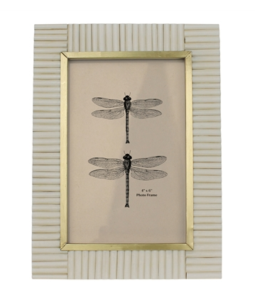Resin and Brass Frame