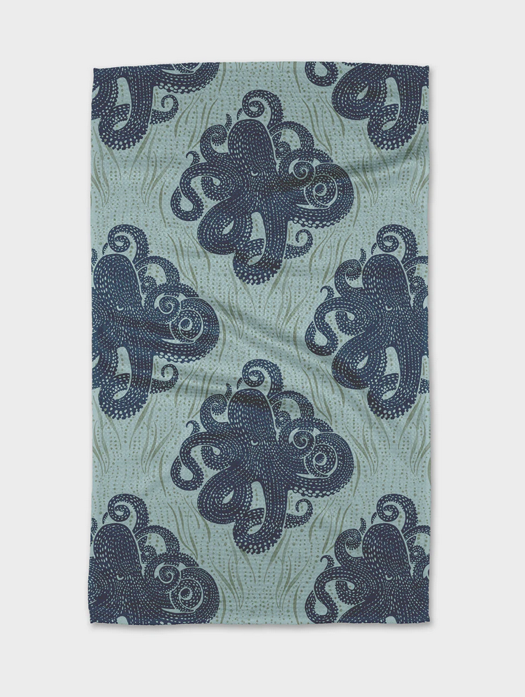 Mighty Octopus Tea Towel