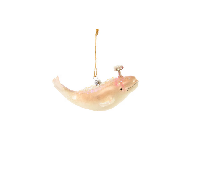 Beluga Whale Ornament