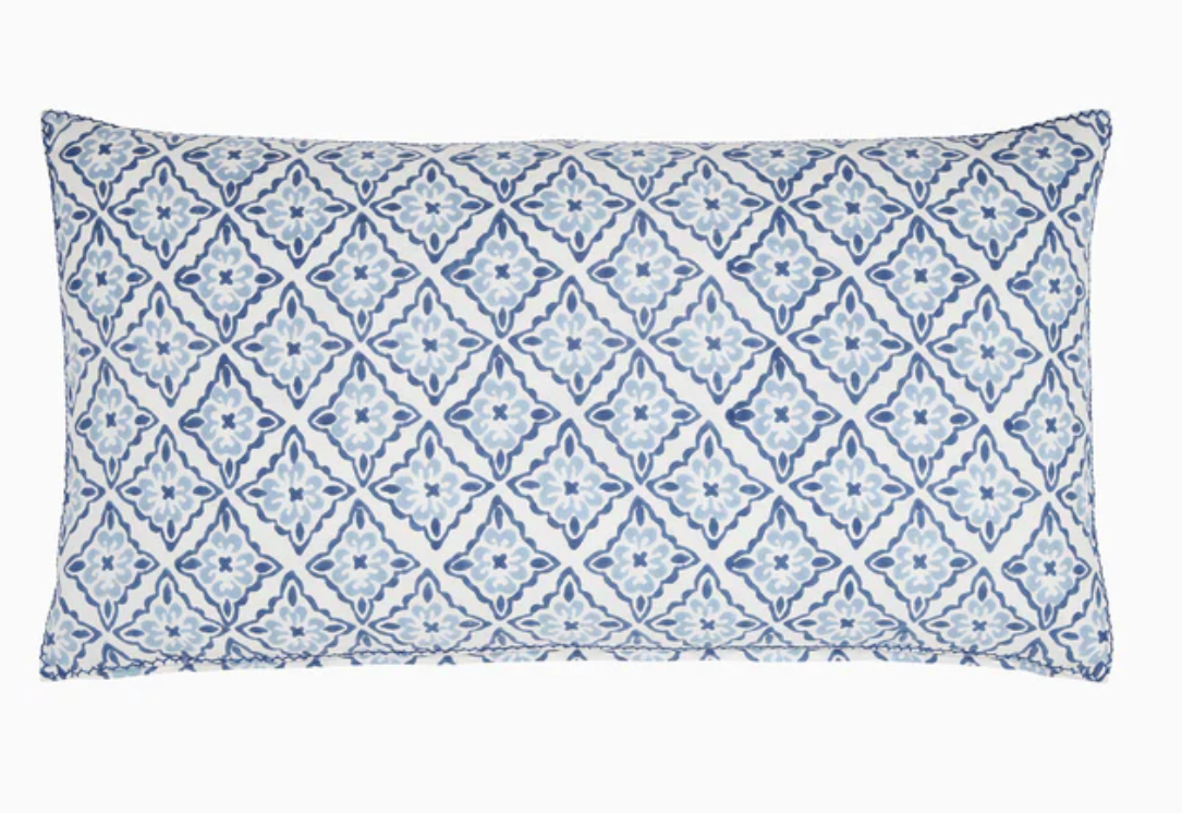 Anju Light Indigo Bolster