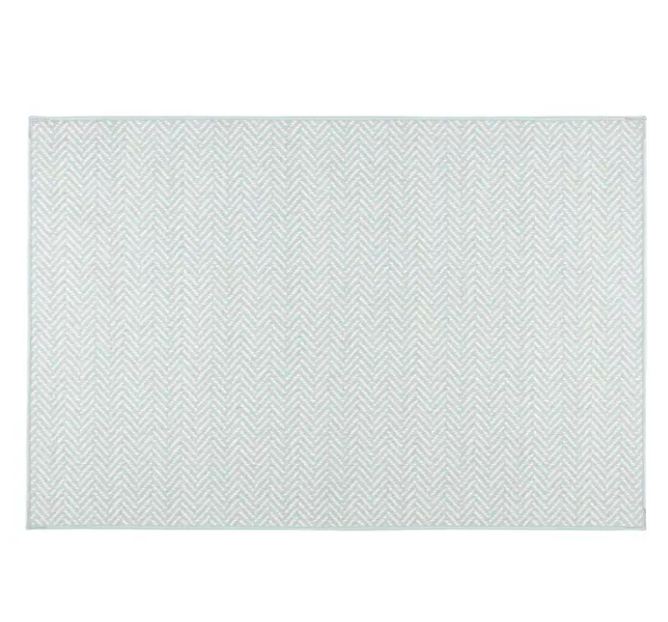 2.5x8" Herringbone Washable Rug