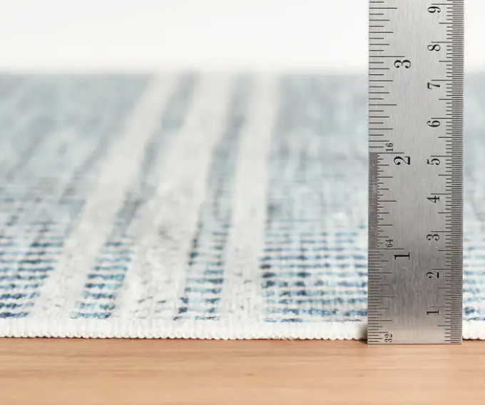 Malta Blue Washable Rug