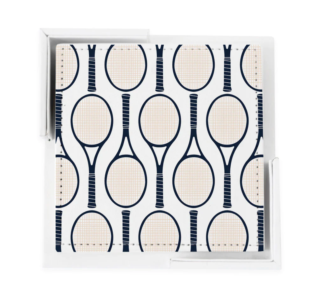 Tennis Coaster Set