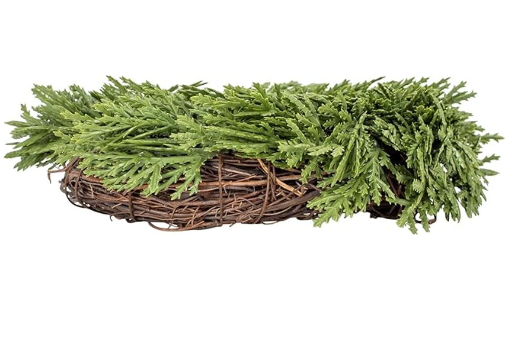 Faux Cedar Wreath