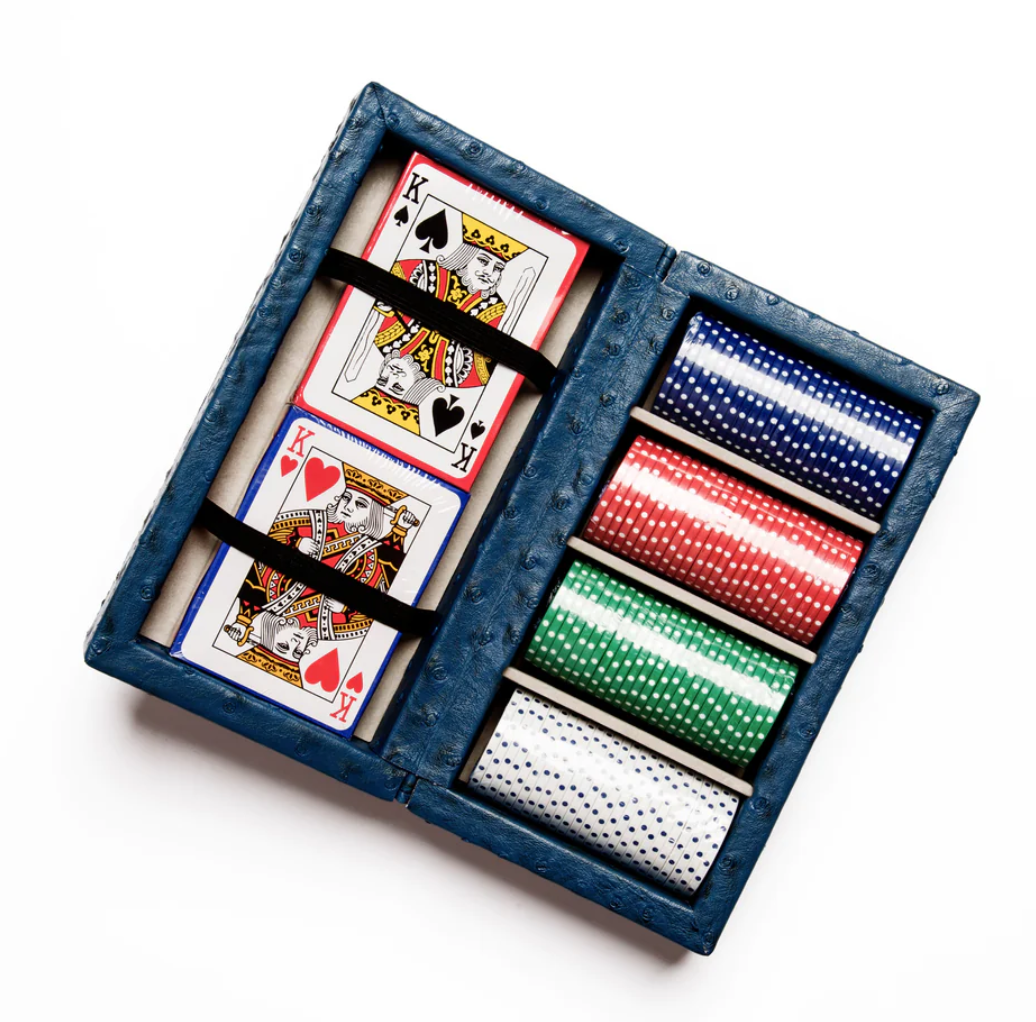 Ostrich Poker Set