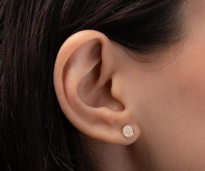 Diamond Disc Studs