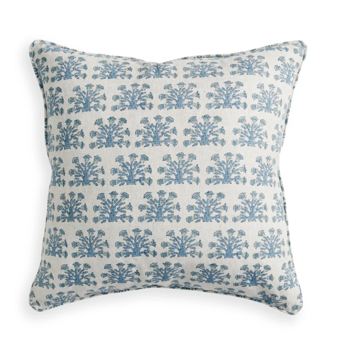 Samode Fresh Azure 22" Pillow