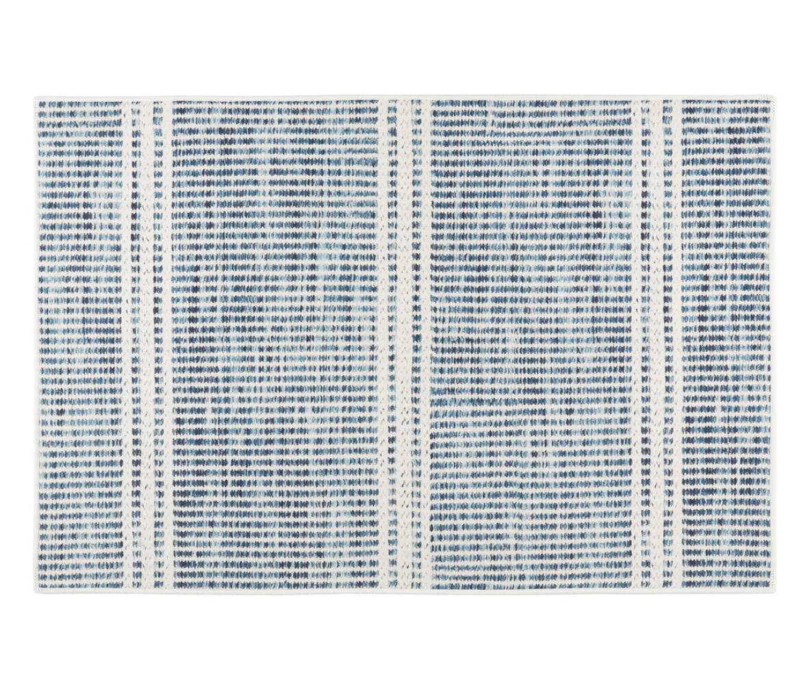 Malta Blue Washable Rug