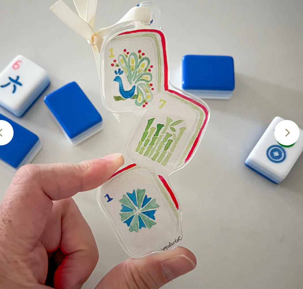 Merry Mahjong Ornament