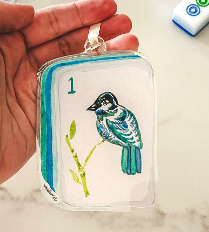 Bird Bam Mahjong Ornament
