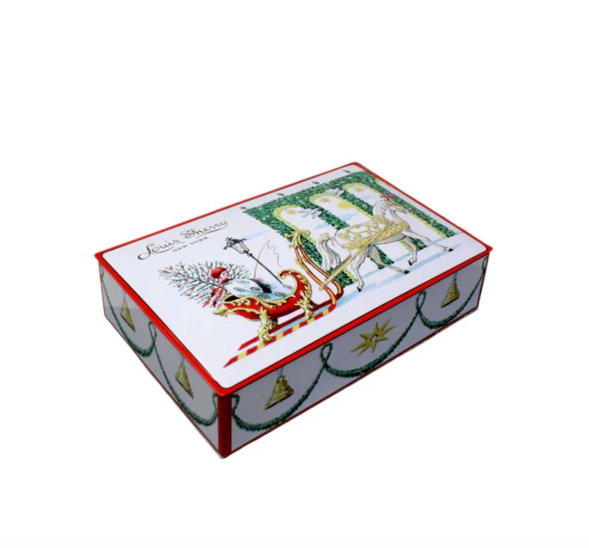 Louis Sherry Sleigh 12-Piece Tin