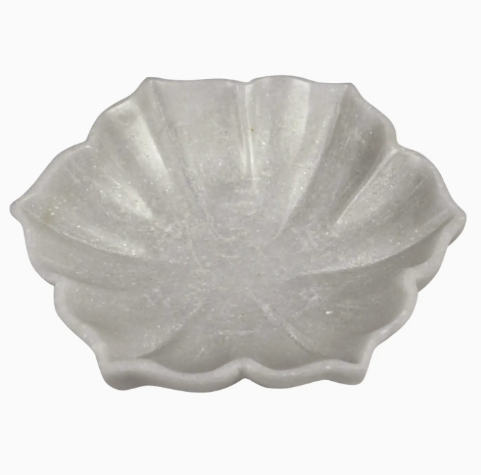 Dona Carved Marble Bowl