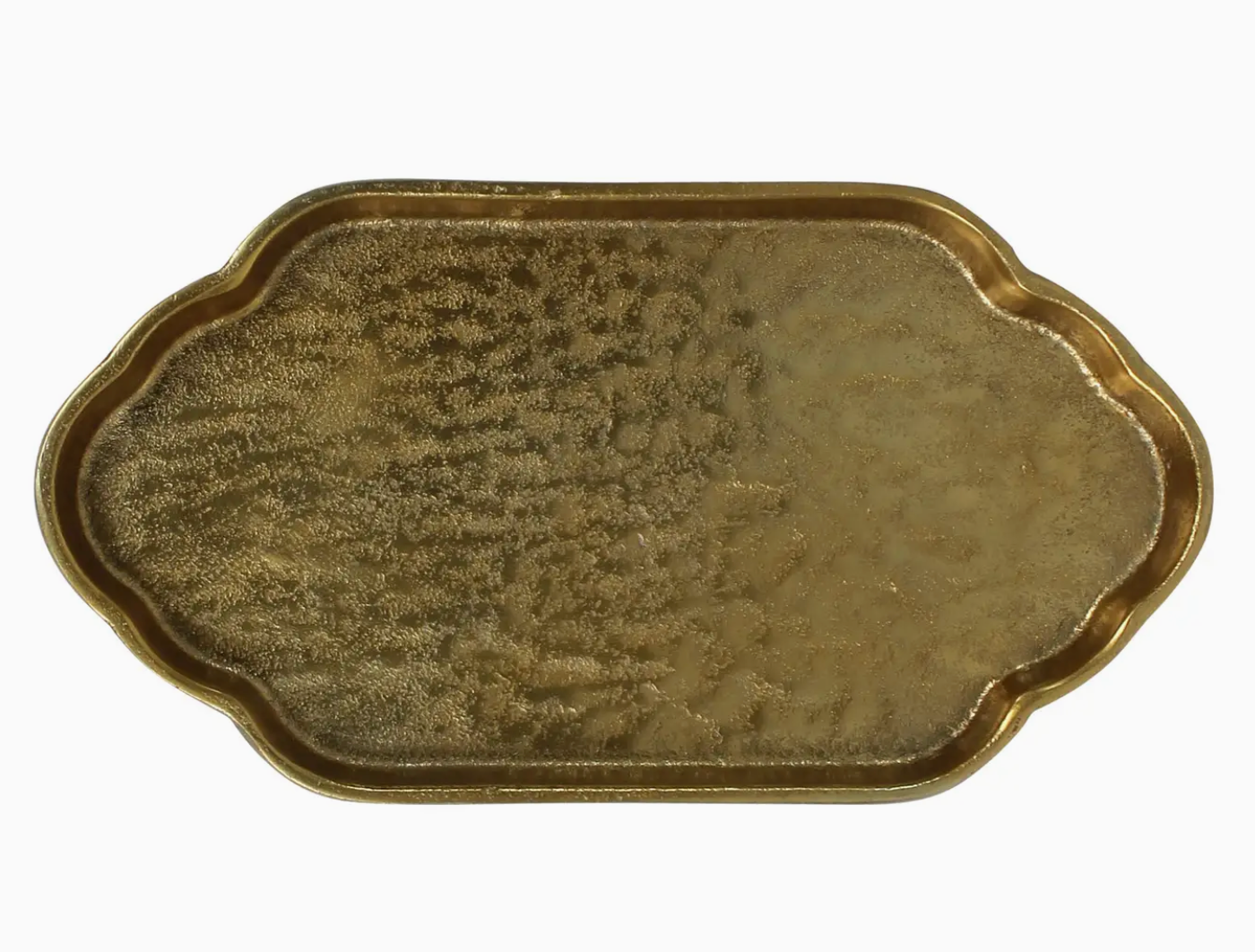 Greek Key Brass Tray in Two Sizes