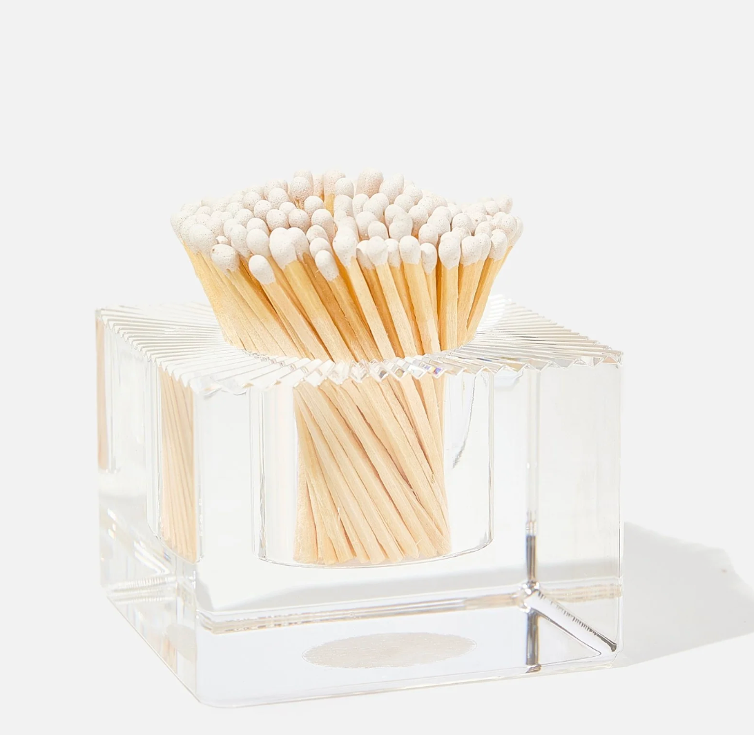 Square White Match Striker