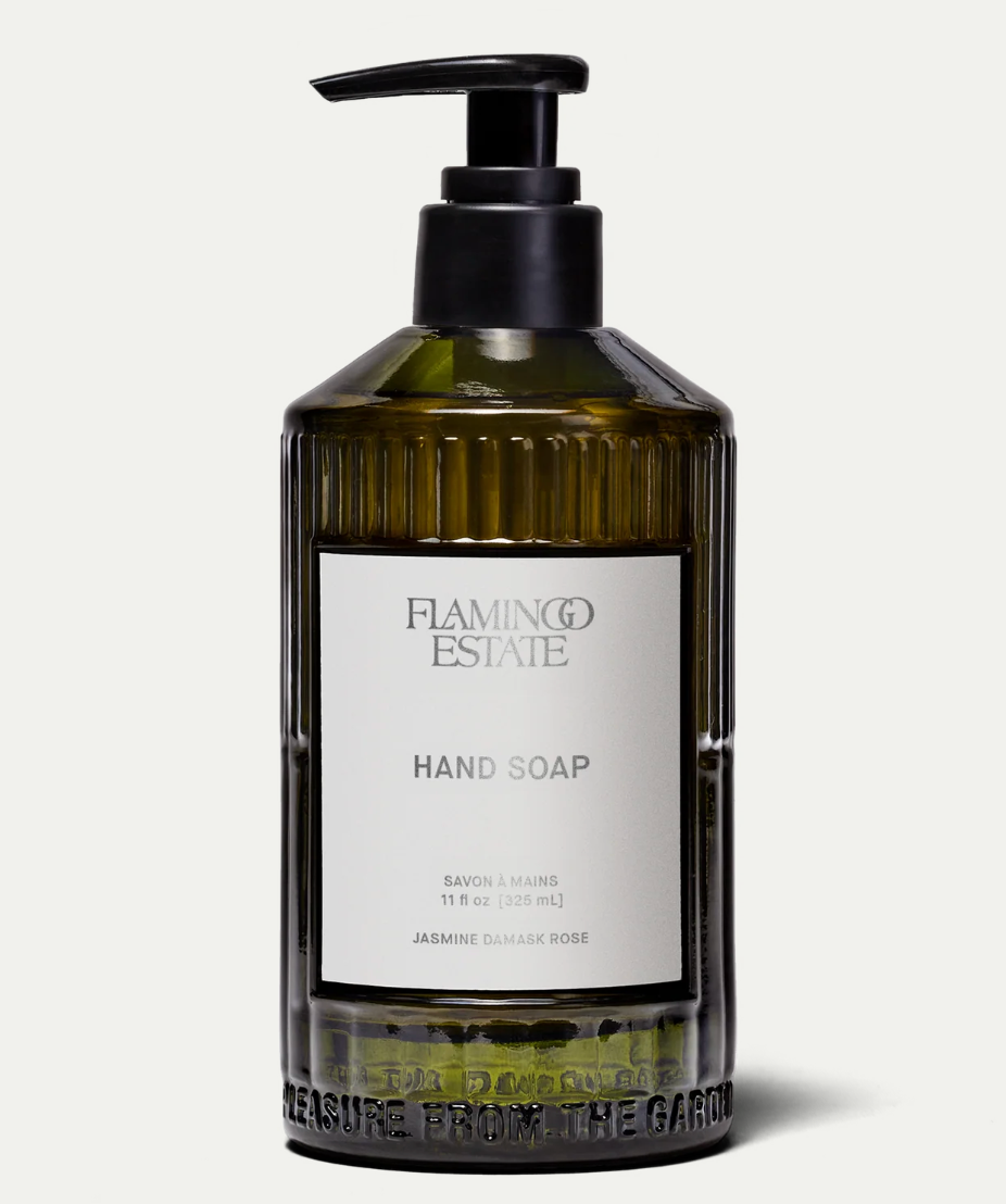 Glass Bottle Jasmine Liquid Soap