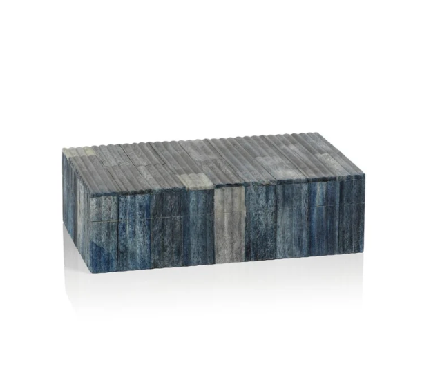 Biarritz Blue Bone Box