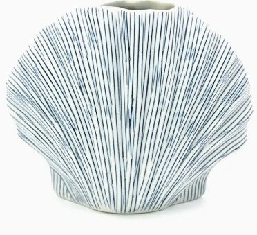 Shell Stripe Vase