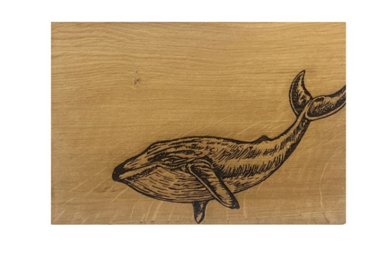 Whale Oak Serving Board