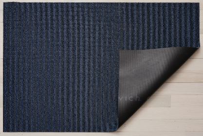 Breton Stripe Shag Outdoor Mat