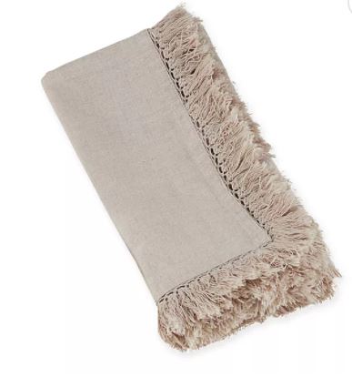 Fringed Cloth Napkins