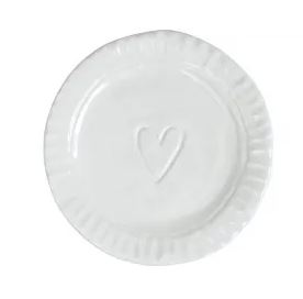 Pietra Serena Heart Plate