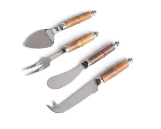 Bamboo Cheese Serving Set