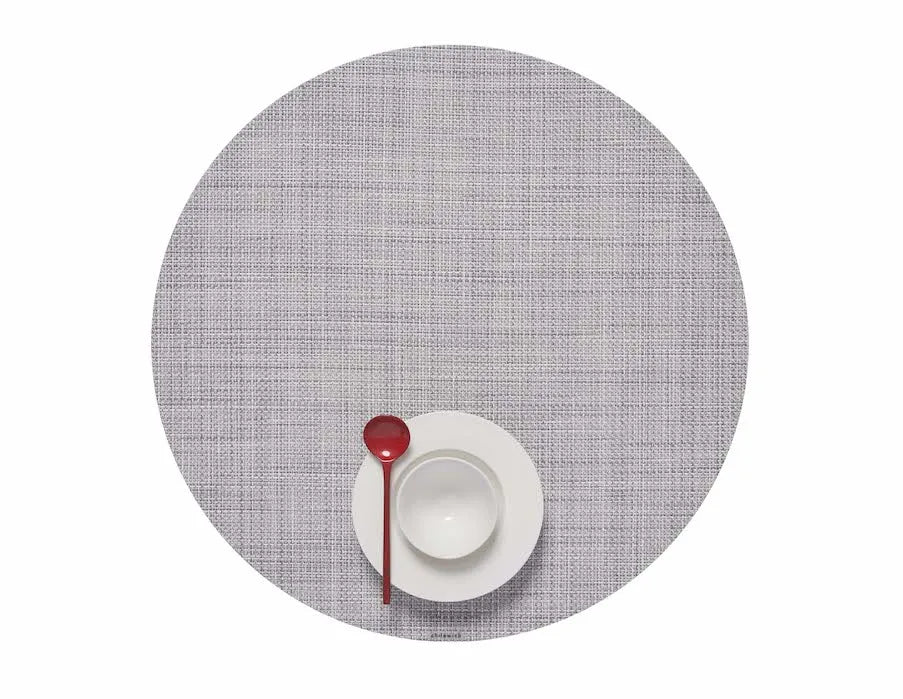 Chilewich Round Mini Basketweave Placemats