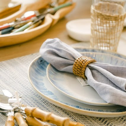 Rattan Oval Napkin Ring