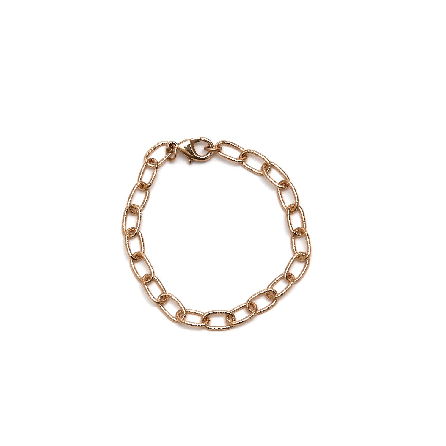 Gold Oval Link Bracelet