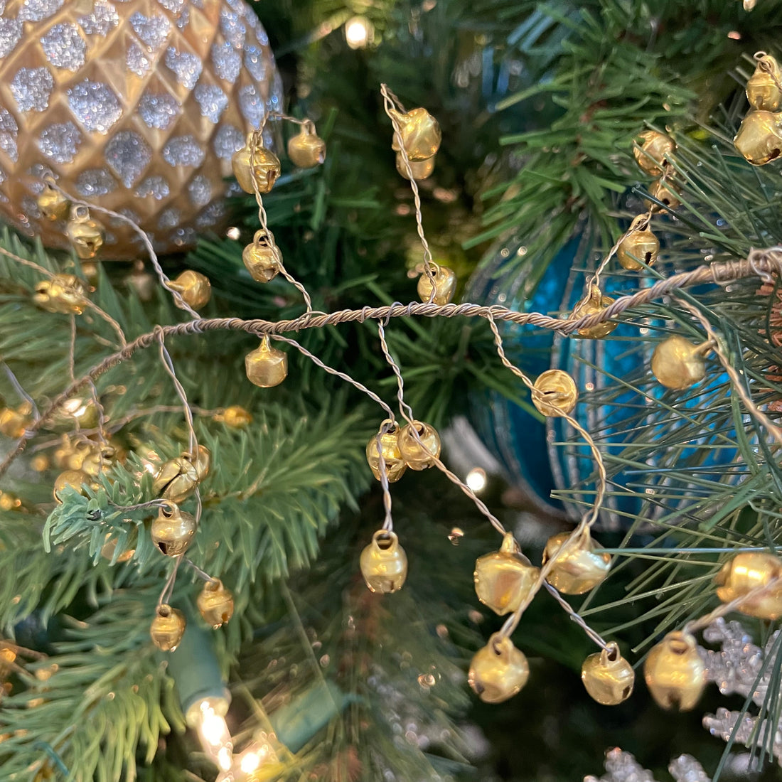 Gold Jingle Garland
