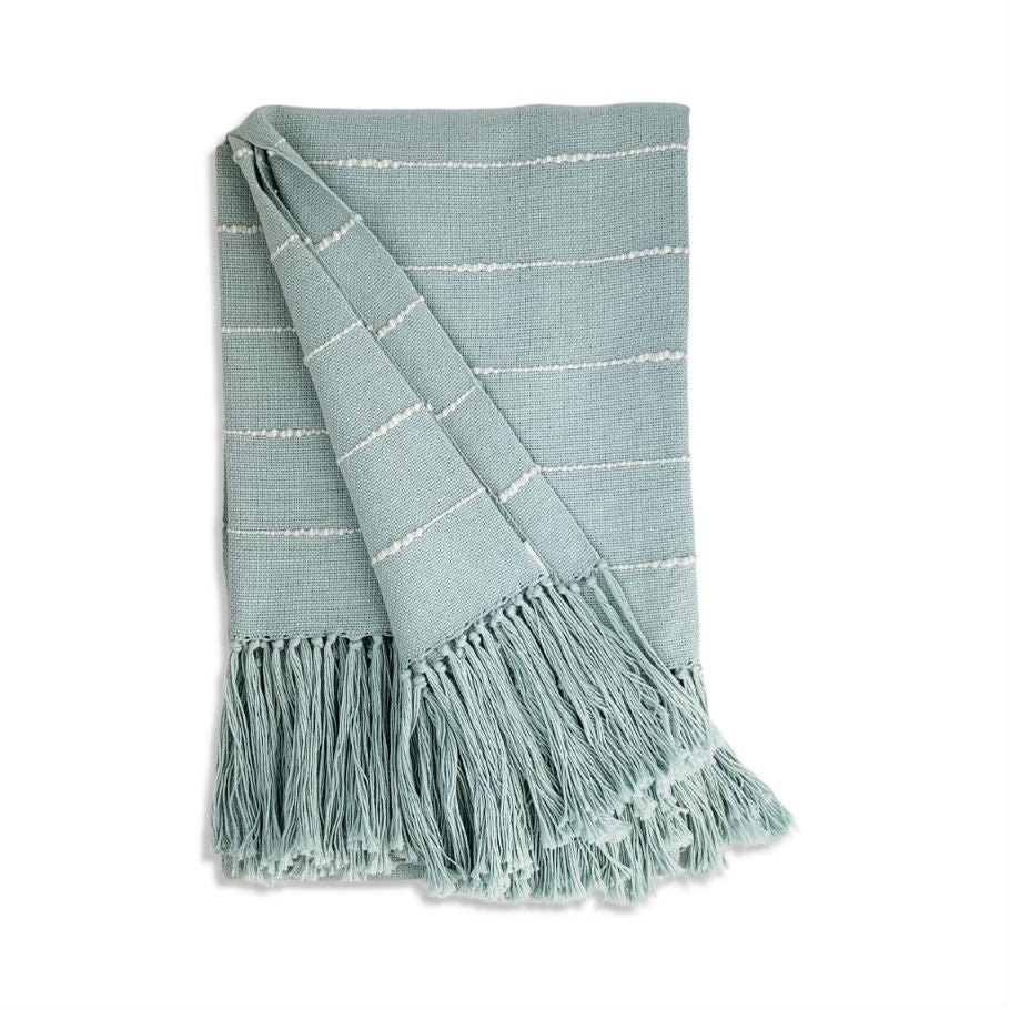 Seafoam green throw discount blanket