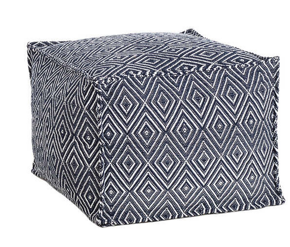 Diamond Indoor Outdoor Pouf