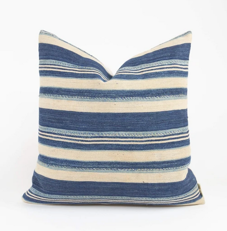 Speke Denim Stripe Pillow