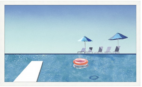 Poolside