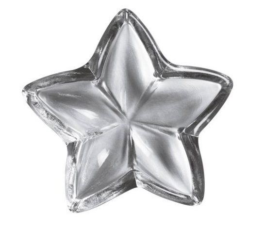Glass Star Dish