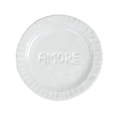 Pietra Serena Amore Plate