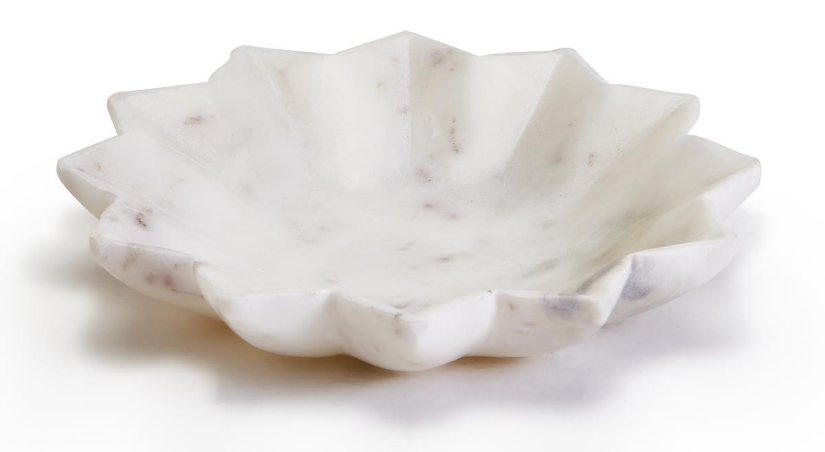 Marble Lotus Flower Bowl