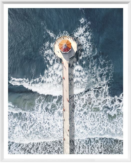 Manhattan Beach Pier Aerial