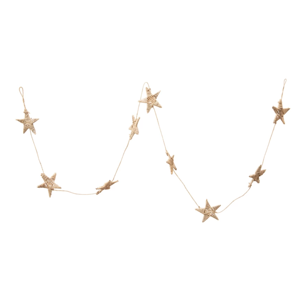 Dried Lata Star Garland