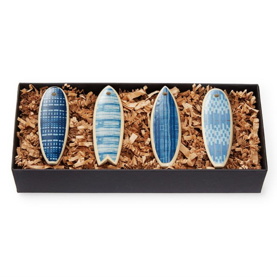 St. Frank Set of 4 Surfboard Ornaments
