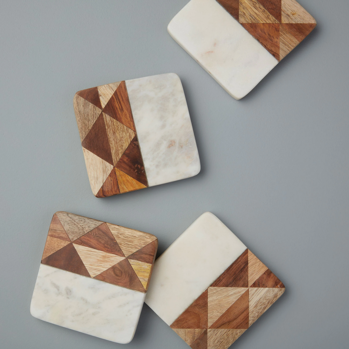 Mosaic Square Coasters