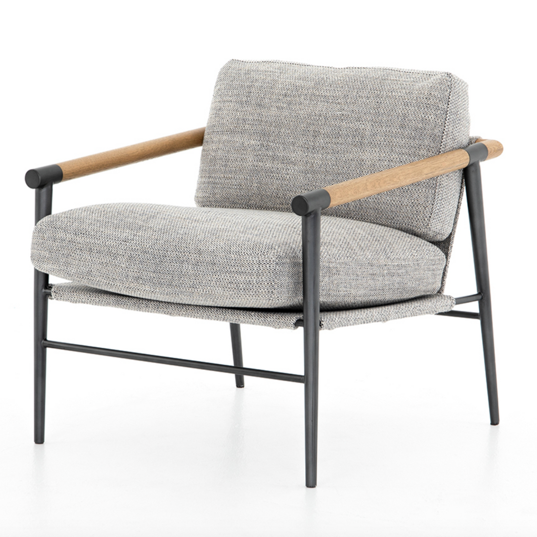 Steel and Oak Rowen Chair