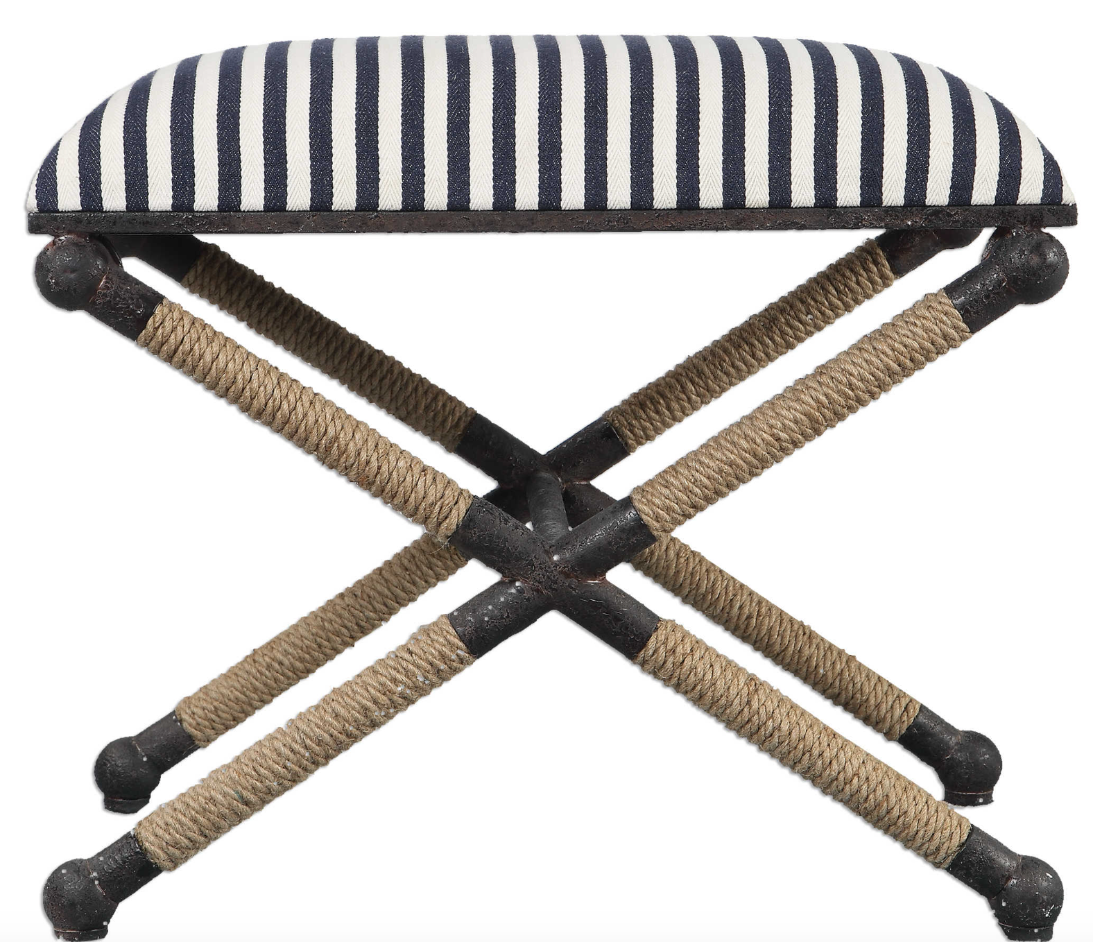 Braddok Striped Bench