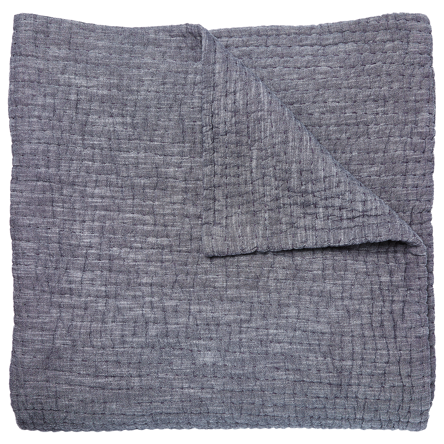 Vivada Gray Woven Quilt