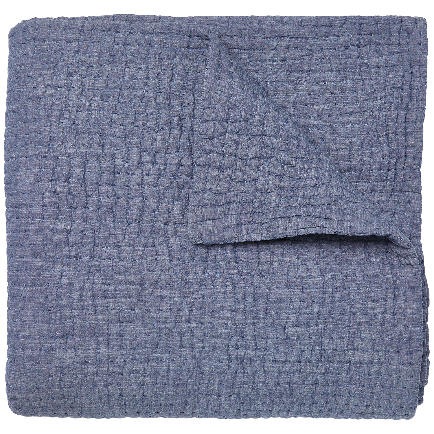Vivada Indigo Woven Quilt